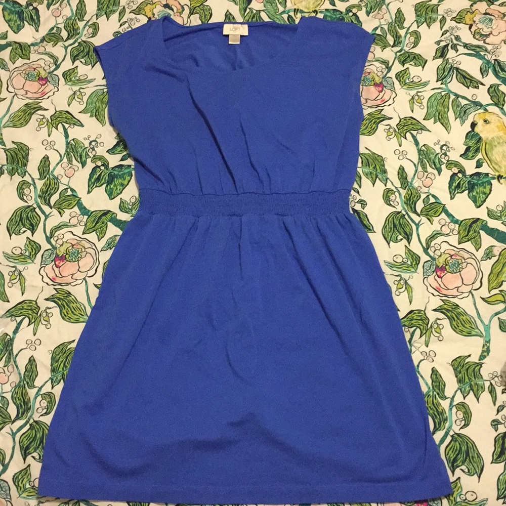 LOFT blue dress